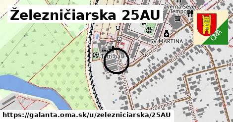 Železničiarska 25AU, Galanta