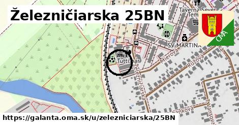 Železničiarska 25BN, Galanta