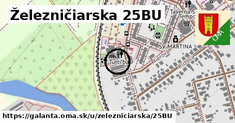 Železničiarska 25BU, Galanta