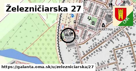 Železničiarska 27, Galanta