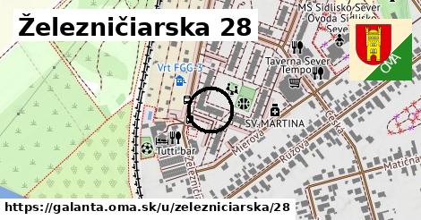 Železničiarska 28, Galanta