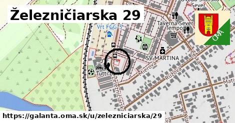 Železničiarska 29, Galanta