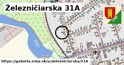 Železničiarska 31A, Galanta