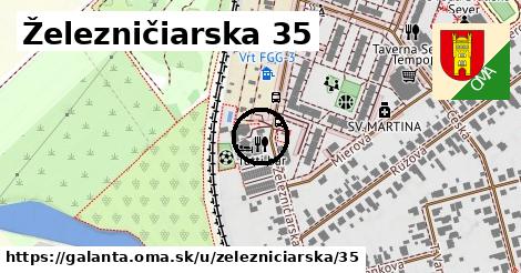 Železničiarska 35, Galanta