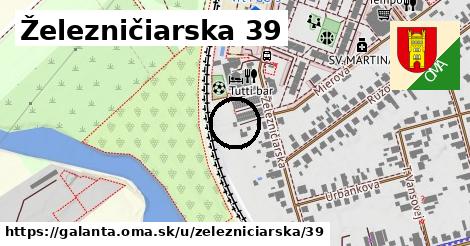 Železničiarska 39, Galanta