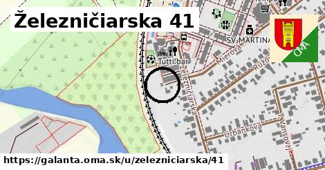 Železničiarska 41, Galanta