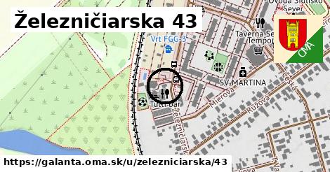 Železničiarska 43, Galanta