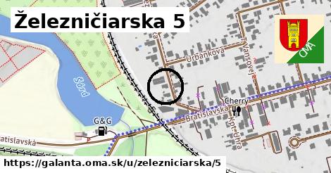 Železničiarska 5, Galanta