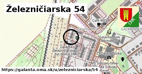 Železničiarska 54, Galanta