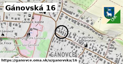 Gánovská 16, Gánovce