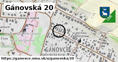 Gánovská 20, Gánovce