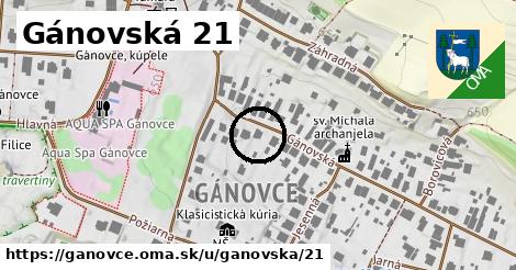 Gánovská 21, Gánovce