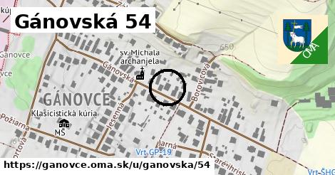 Gánovská 54, Gánovce