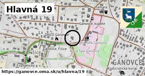 Hlavná 19, Gánovce