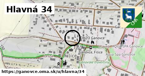 Hlavná 34, Gánovce