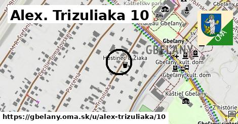 Alex. Trizuliaka 10, Gbeľany