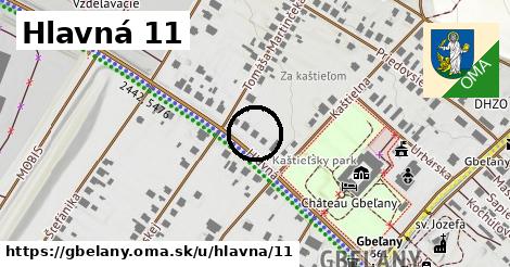 Hlavná 11, Gbeľany