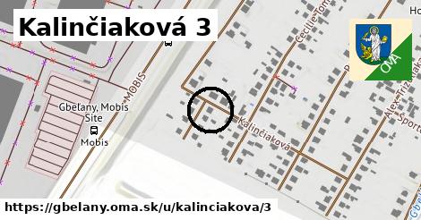 Kalinčiaková 3, Gbeľany