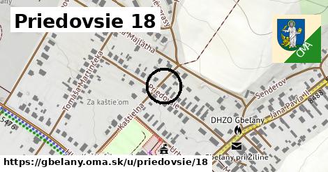 Priedovsie 18, Gbeľany