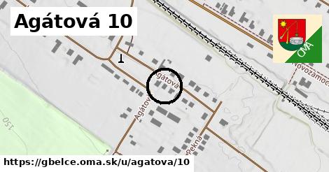 Agátová 10, Gbelce