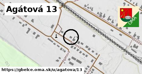 Agátová 13, Gbelce