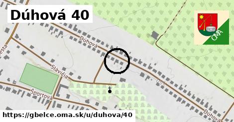 Dúhová 40, Gbelce