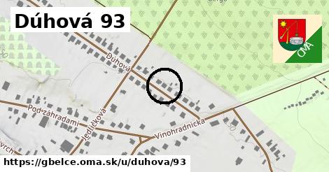 Dúhová 93, Gbelce