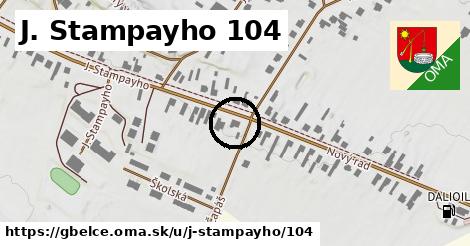 J. Stampayho 104, Gbelce