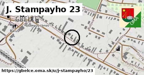 J. Stampayho 23, Gbelce