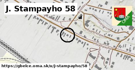 J. Stampayho 58, Gbelce