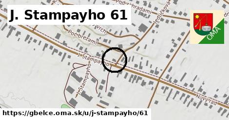 J. Stampayho 61, Gbelce