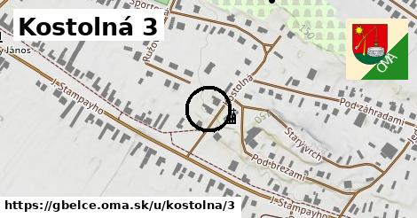 Kostolná 3, Gbelce