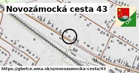 Novozámocká cesta 43, Gbelce