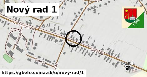 Nový rad 1, Gbelce