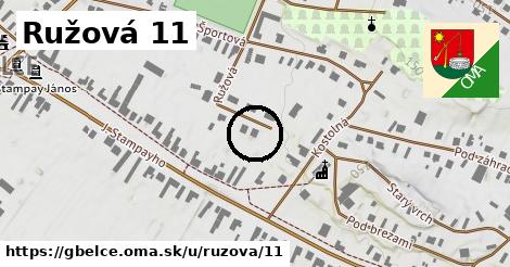 Ružová 11, Gbelce