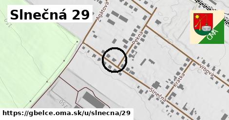 Slnečná 29, Gbelce