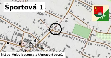 Športová 1, Gbelce