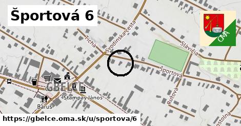 Športová 6, Gbelce