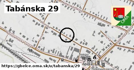 Tabánska 29, Gbelce