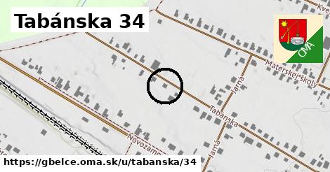 Tabánska 34, Gbelce