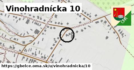 Vinohradnícka 10, Gbelce