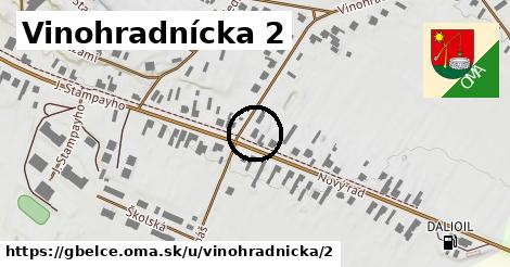 Vinohradnícka 2, Gbelce