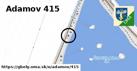 Adamov 415, Gbely