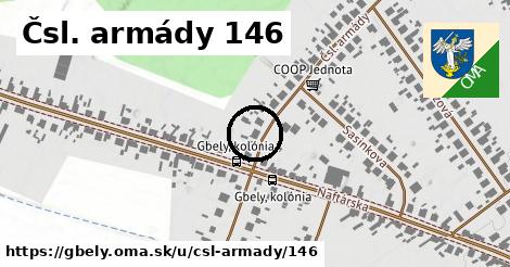 Čsl. armády 146, Gbely