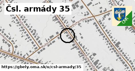 Čsl. armády 35, Gbely