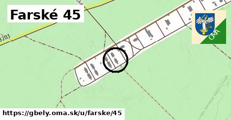 Farské 45, Gbely