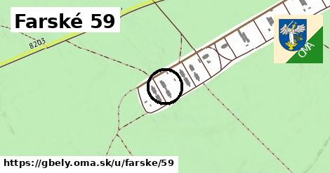 Farské 59, Gbely