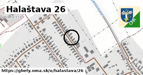 Halaštava 26, Gbely