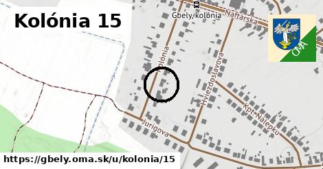 Kolónia 15, Gbely