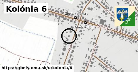 Kolónia 6, Gbely